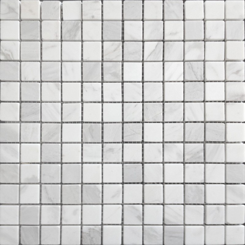 Мозаика Pietrine Dolomiti bianco MAT 23x23 - толщ. 4 мм 29.8X29.8