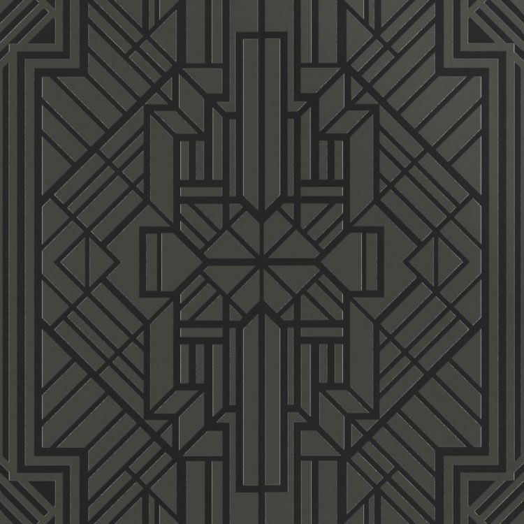 Керамогранит S LABIRINTO 23-20 LABIRINTO SILVER STERLING SU NERO MATT 60X60