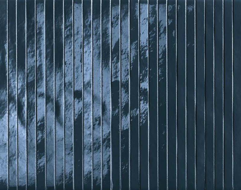 Мозаика fROT Мозаика Glim Blu Navy Tratti Mosaico Brillante 24x30,5