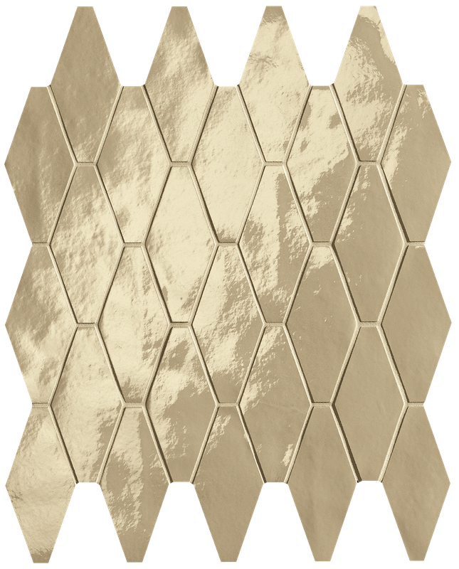 Мозаика fRXH Мозаика Glim Tortora Rombi Mosaico Brillante 31x35,5