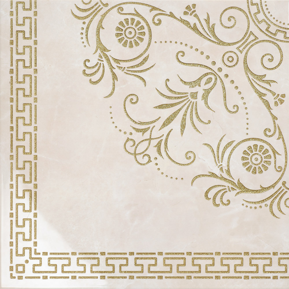 Керамическая плитка Керамогранит 012773 Classic Angle Botticino Gold 48,2x48,2