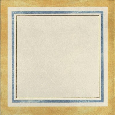 Керамогранит 1036800 Rivalta Inserto Quadro s/1 CREMA PZ 20x20