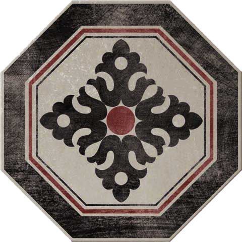 Керамогранит 1041180 CANALI OTTAGONA LATO 10 GRIGIO 24x24