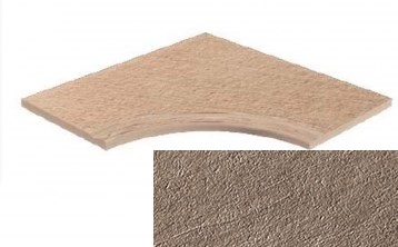 Керамогранит 620090000287 Cliff Beige Bordo Curvilineo Svasato Round 30 60x60
