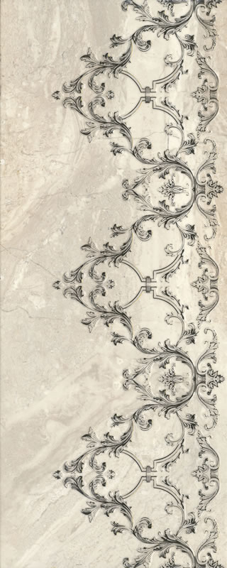Kutahya Seramik TALYA BONE LUKS Decor Rektifiye 30x75