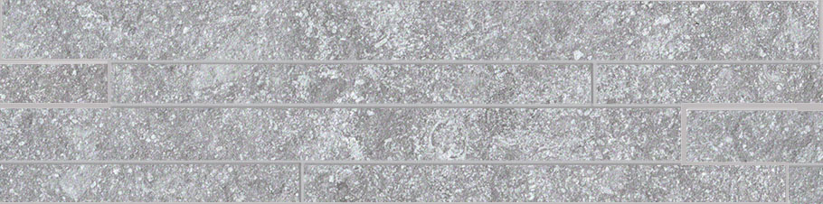 Керамогранит Мозаика 073120 BLUESIDE MURETTO SU RETE LIGHT GREY RETT. 15X60