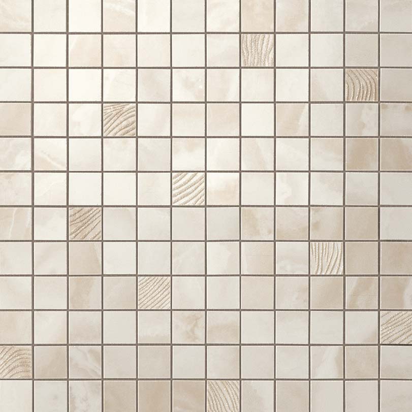 Керамогранит Мозаика 600110000196 Supernova Onyx Pure White Mosaic 30,5x30,5