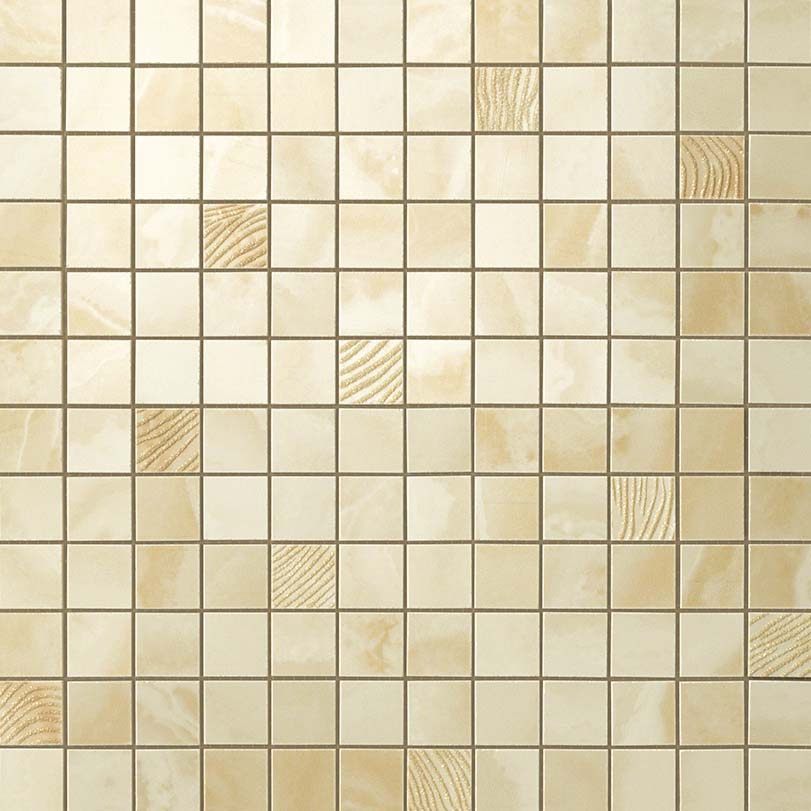 Керамогранит Мозаика 600110000198 Supernova Onyx Honey Amber Mosaic 30,5x30,5