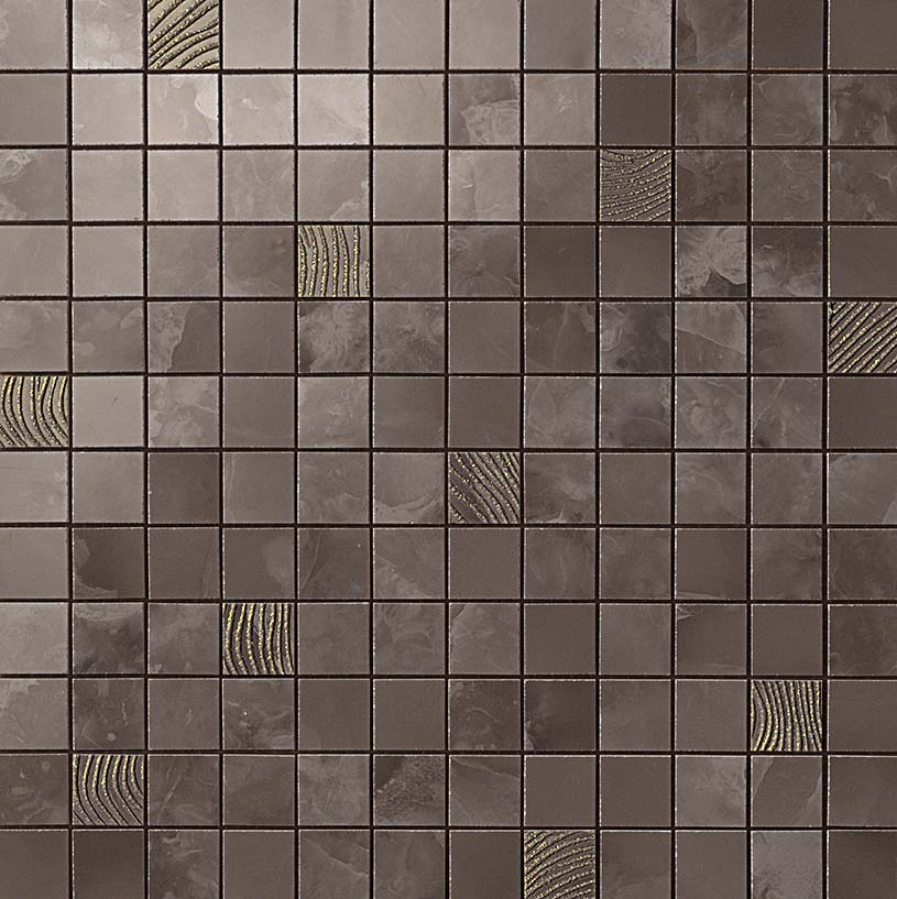 Керамогранит Мозаика 600110000200 Supernova Onyx Black Agate Mosaic 30,5x30,5