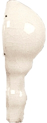 Керамическая плитка ADCO5192 Ang Moldura Italiana PB N3 C/C Marfil 5x2.3