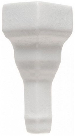 Керамическая плитка ADMO5395 ANGULO EXTERIOR CORNISA CLASICA C/C BLANCO 5 X 2.7