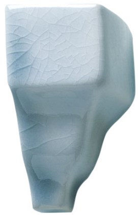 Керамическая плитка ADMO5439 ANGULO EXTERIOR CORNISA CLASICA C/C STELLAR BLUE 3,5x2,7