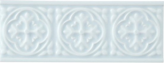 Керамическая плитка ADST4082 RELIEVE PALM BEACH ICE BLUE 7,5x19,8