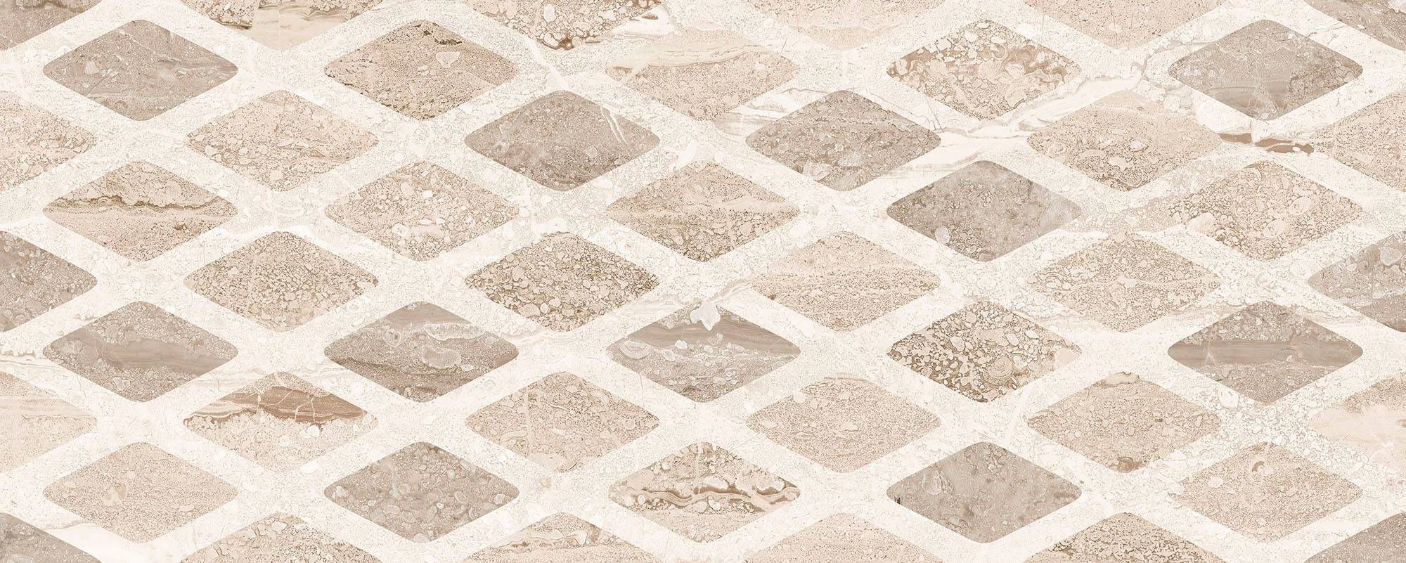 Керамическая плитка Daino Reale Decor Rombos 28*70