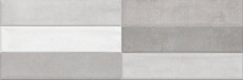 Плитка Normandie Decorado Gris Brick 25x75