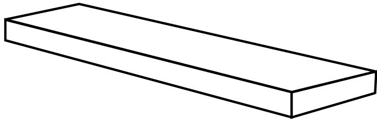 Керамогранит Ступени PF60000769 Interno 9 Ang.Top Dx Silver Ret 32x120x4,5x1,5