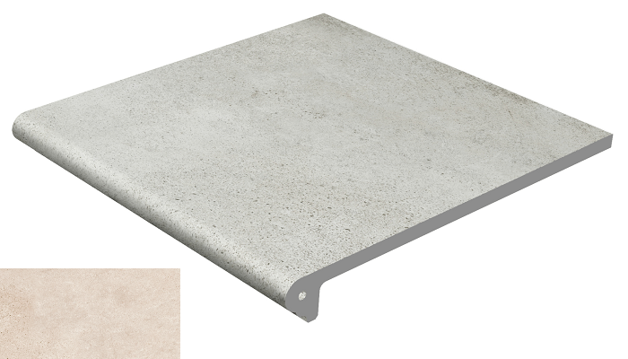Клинкер ная плитка Ступень фронтальная Urban Anti-Slip Rect. Beige 31,5*29,7